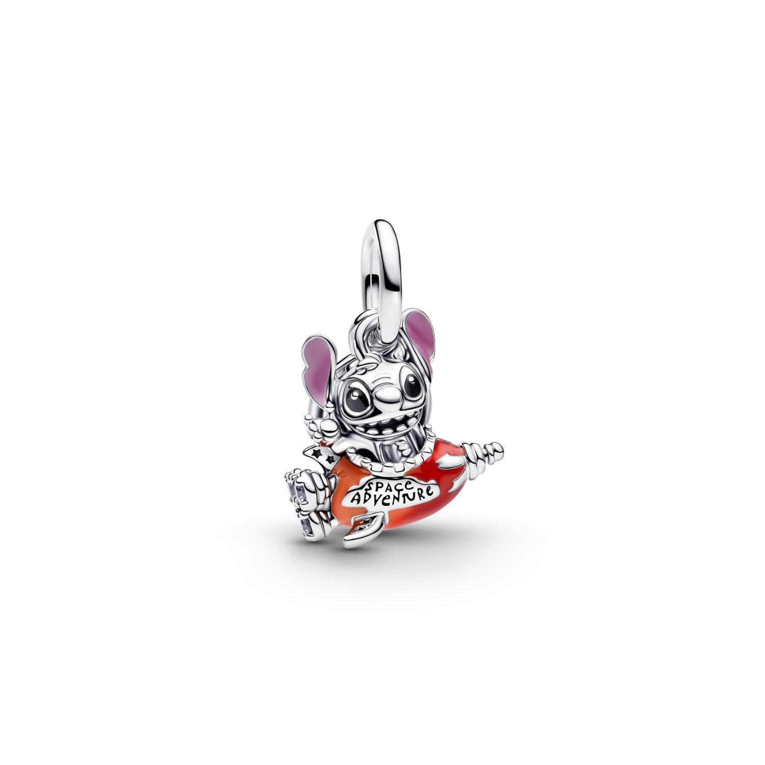 Pandora - Disney, Lilo & Stitch, Stitch con navicella spaziale Argento