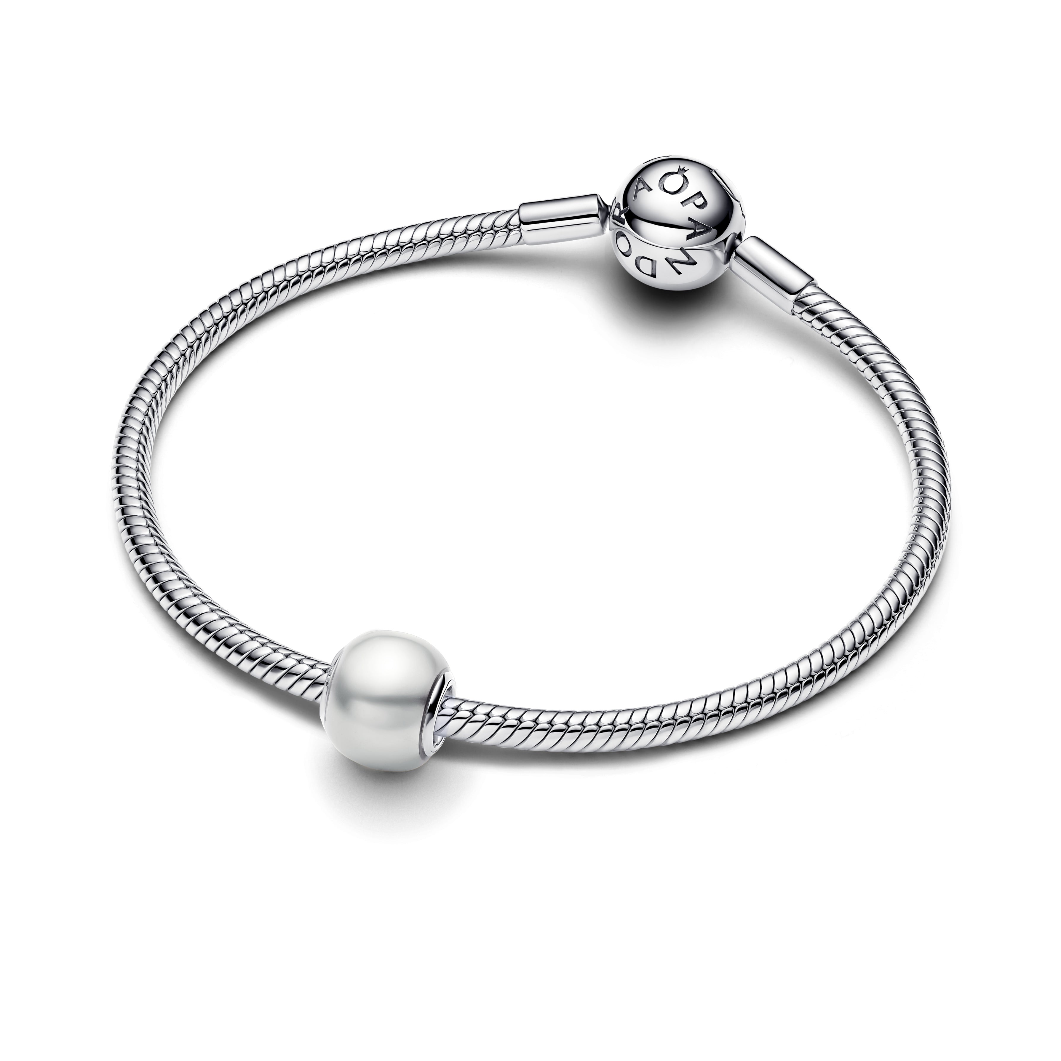 Pandora - Charm Sfera con Perla Artificiale