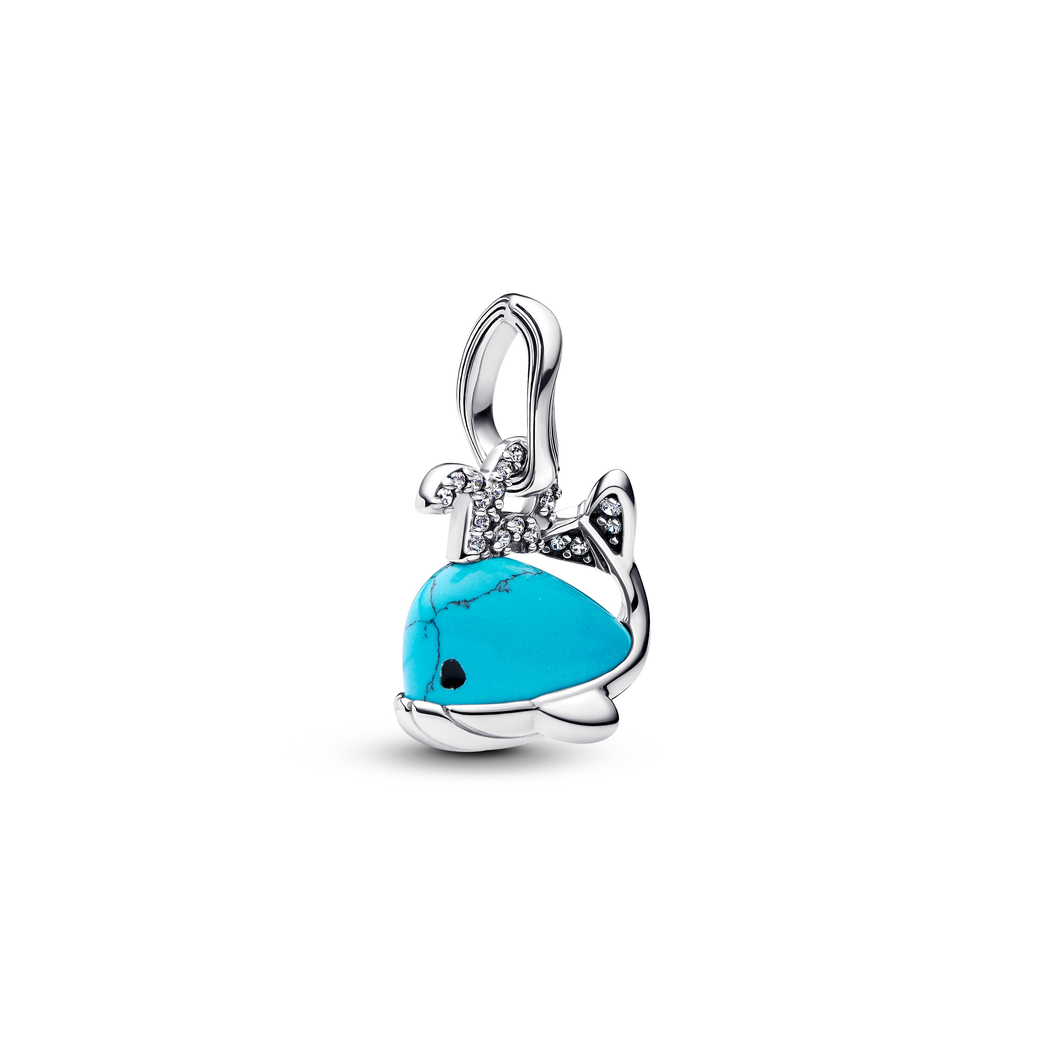 Pandora - Charm Pendente Balena Turchese