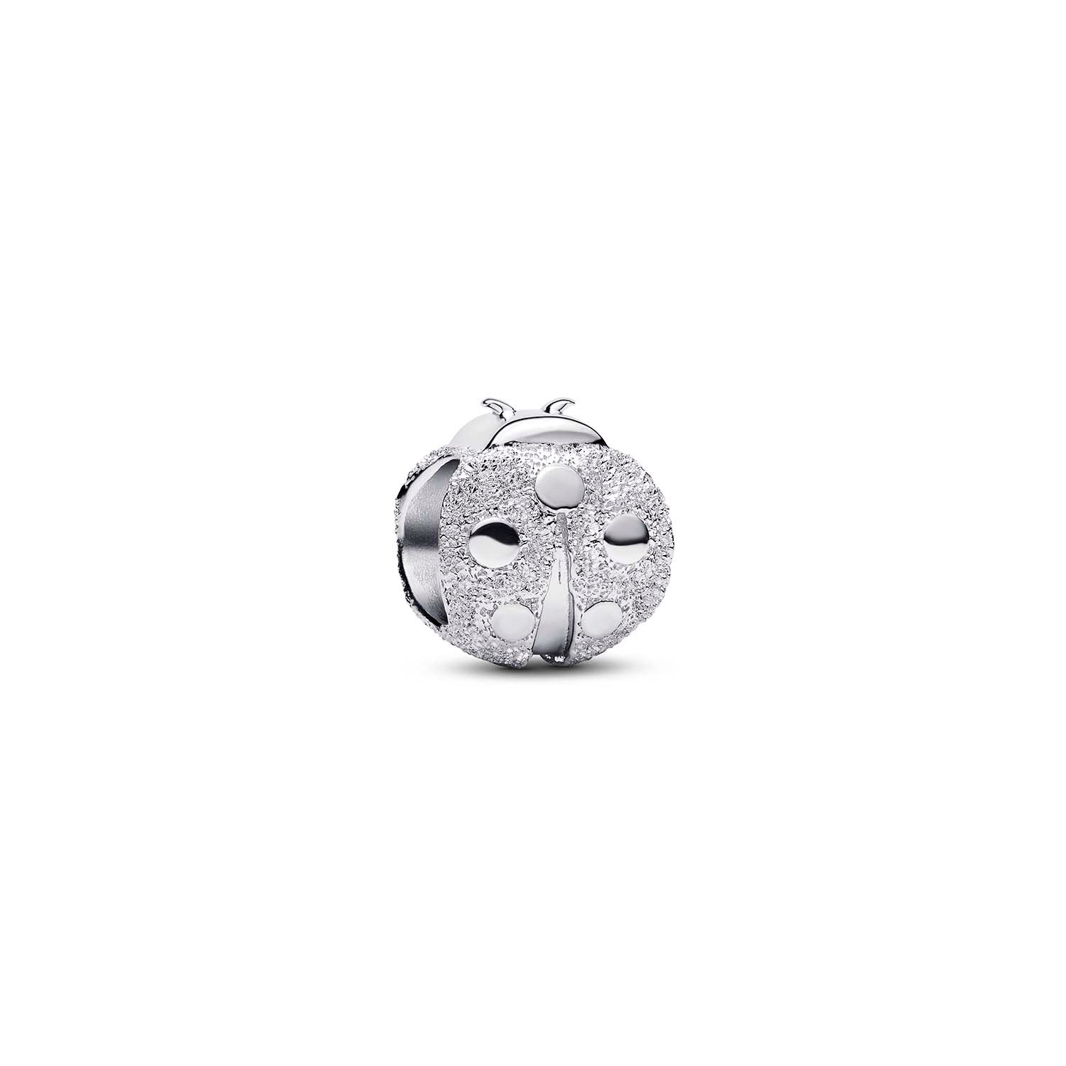 Pandora - Mini Charm Coccinella effetto diamantato
