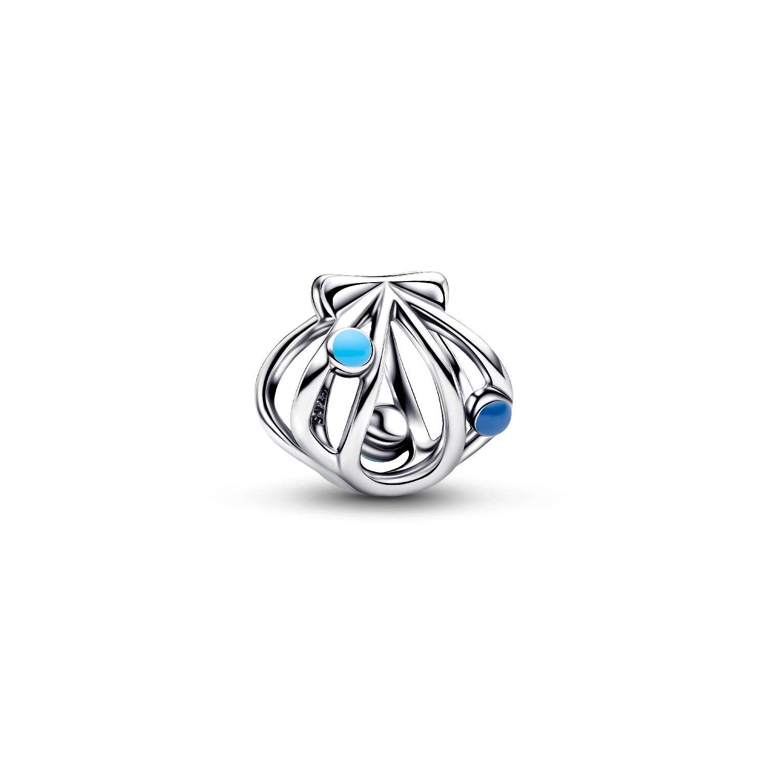 Pandora - Charm Openwork Conchiglia Argento
