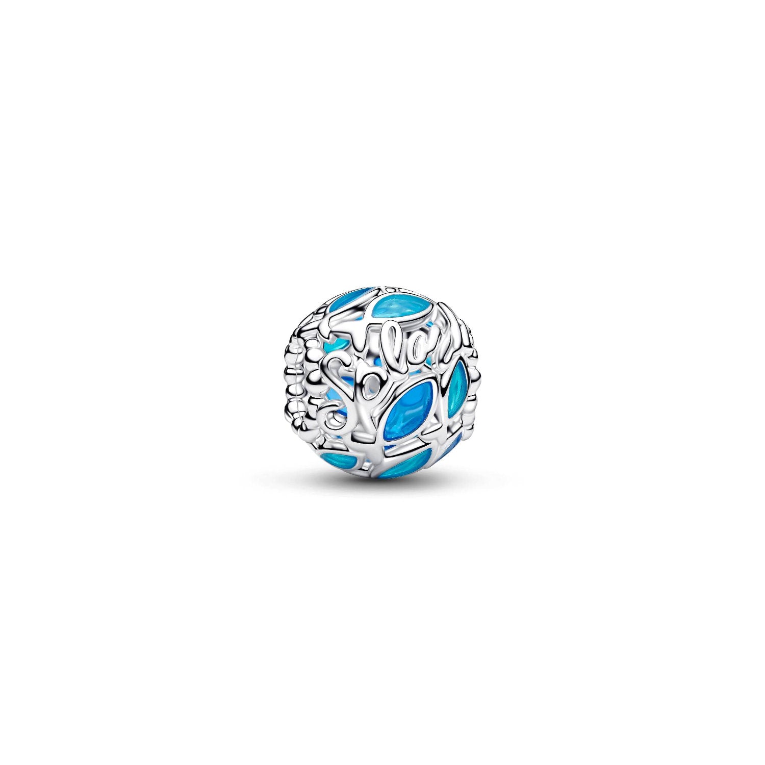 Pandora - Charm Openwork Pesciolini nel mare Argento