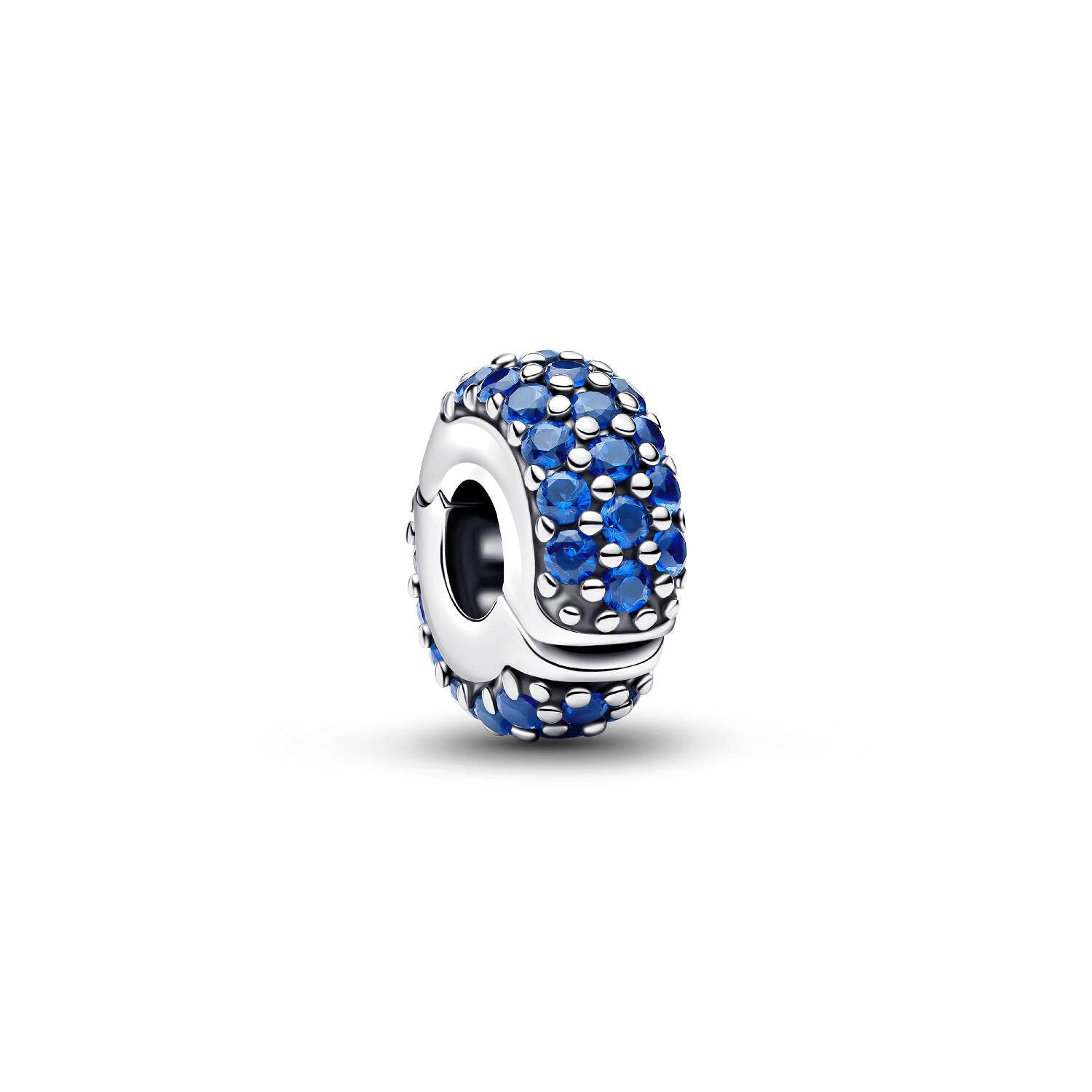 Pandora - Clip Pietre Blu Oceano Argento