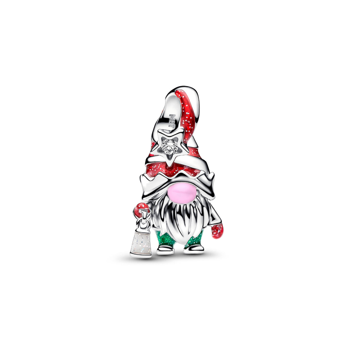 Charm Pandora Gnomo in argento multicolor