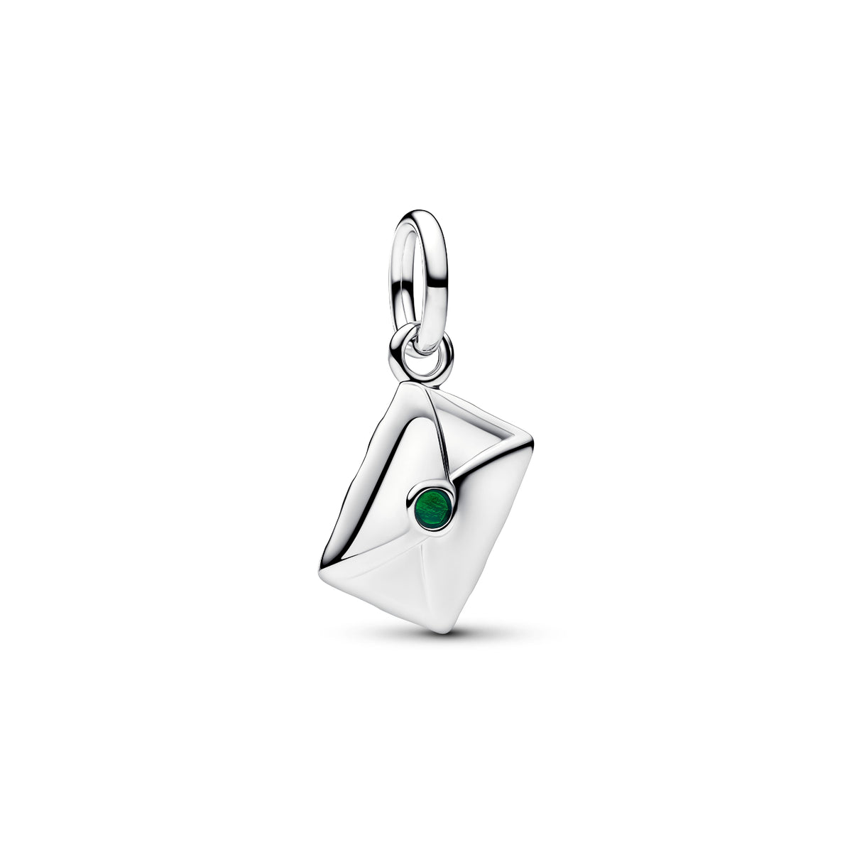 Charm Pandora Lettera di Babbo Natale in argento multicolor