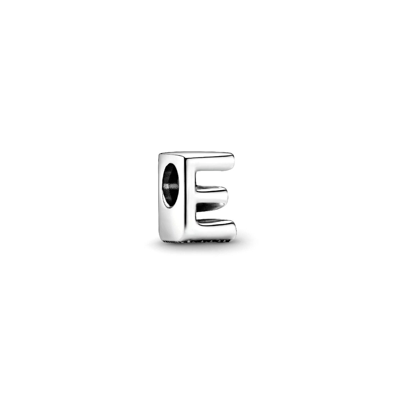 Pandora - Charm Lettera E Argento