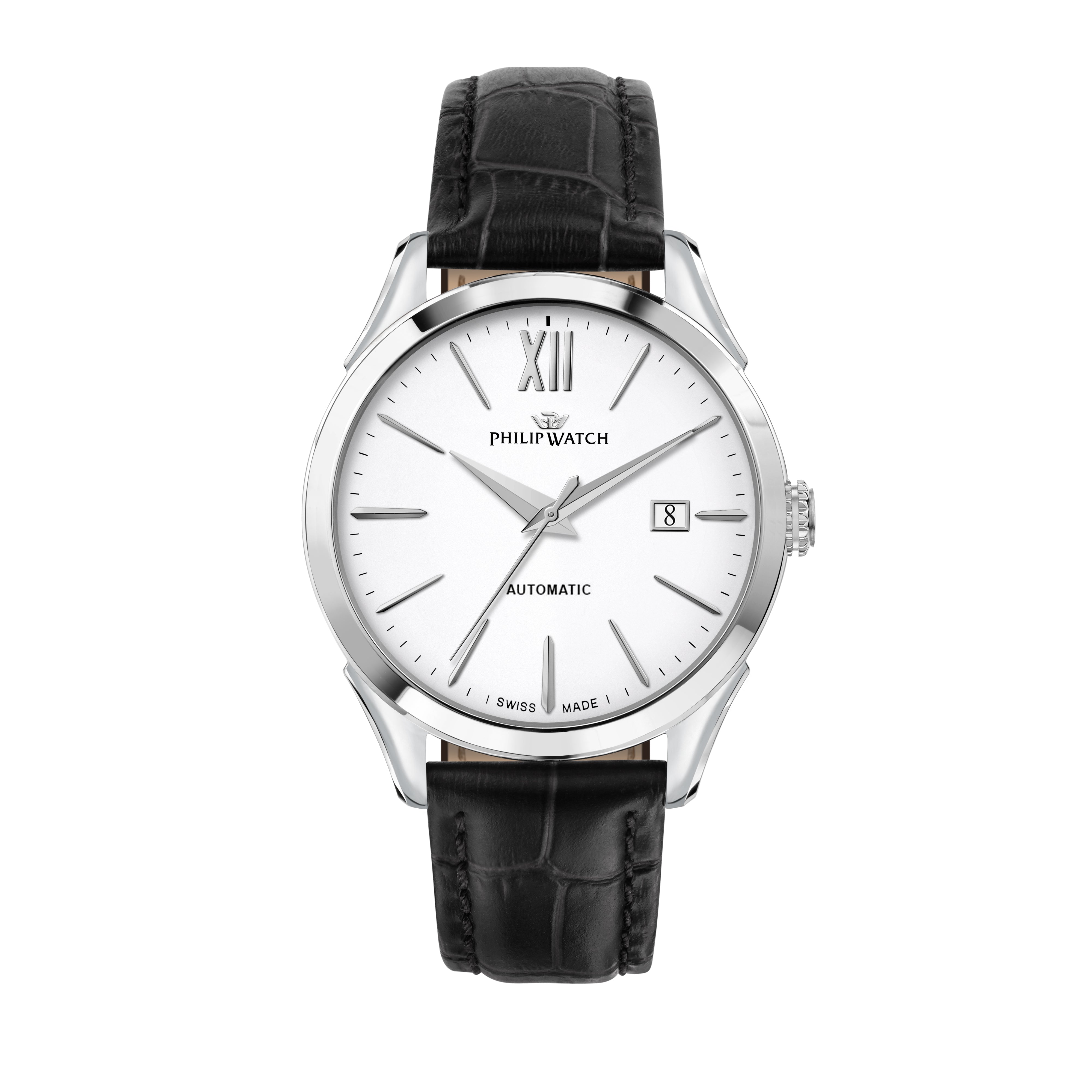 Philip Watch - Sunray 39mm Silver brown