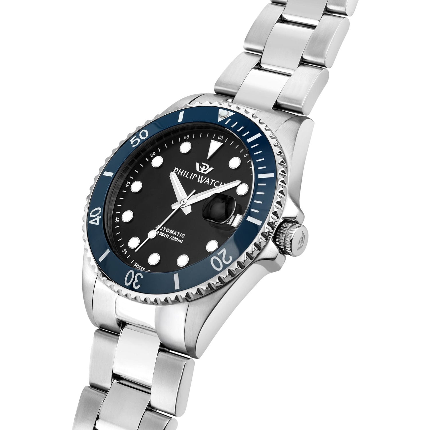 Philip Watch - Orologio Caribe Diving 42mm Black