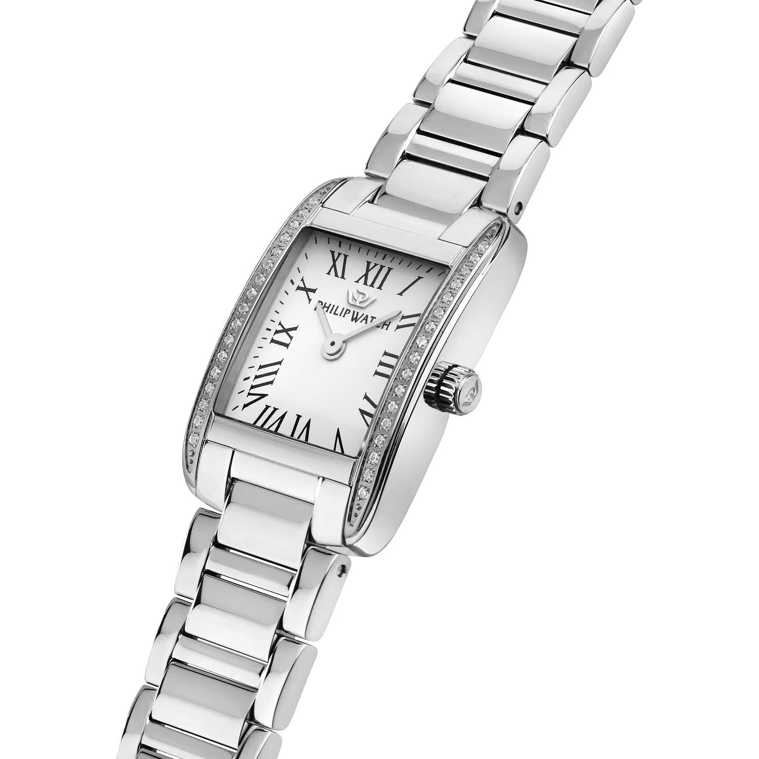 Philip Watch - Orologio Museum Diamanti 25x34mm Quarzo
