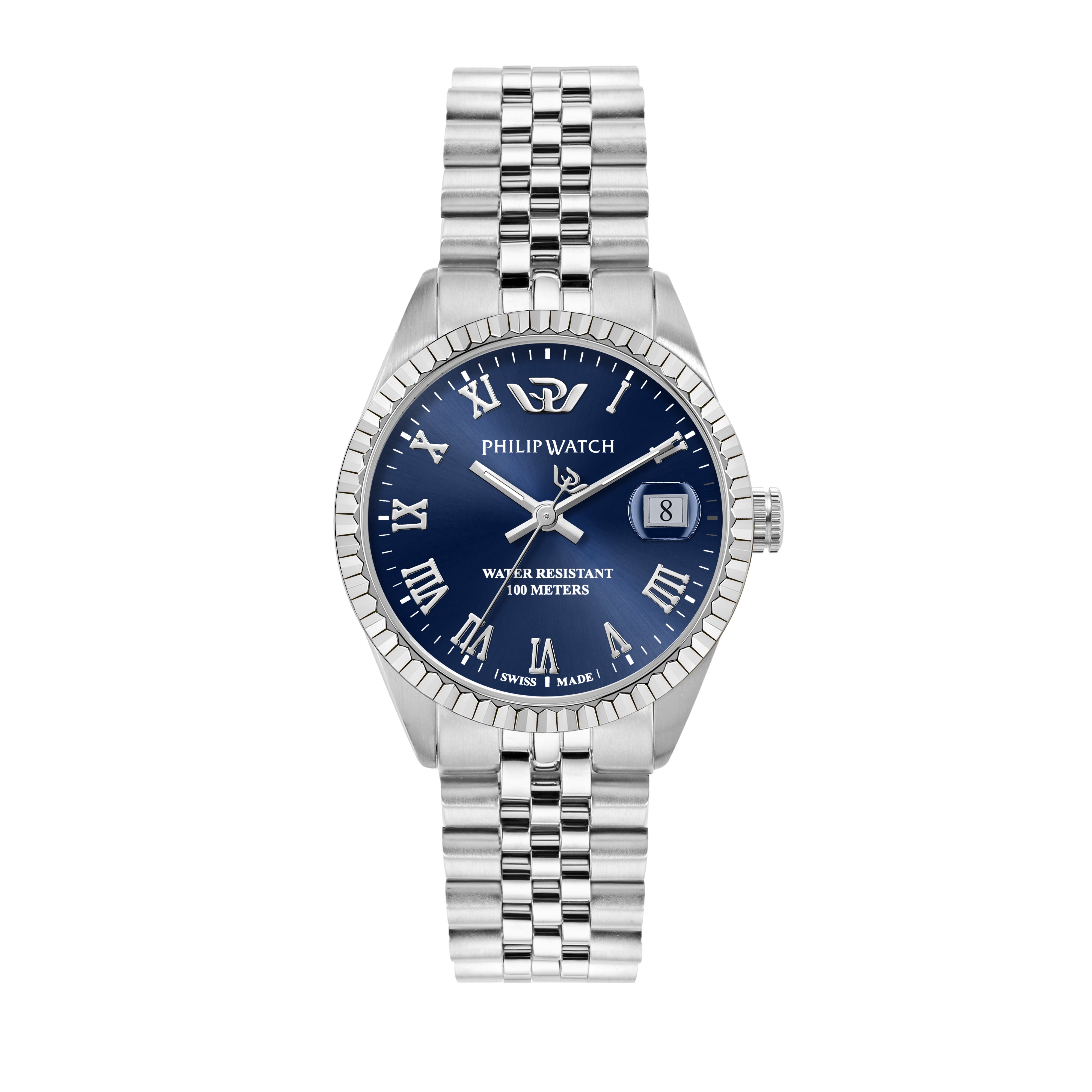 Philip Watch - Sunray 39mm Silver brown
