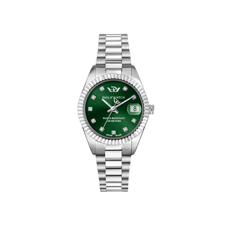 Philip Watch - Caribe 28mm Green Dial