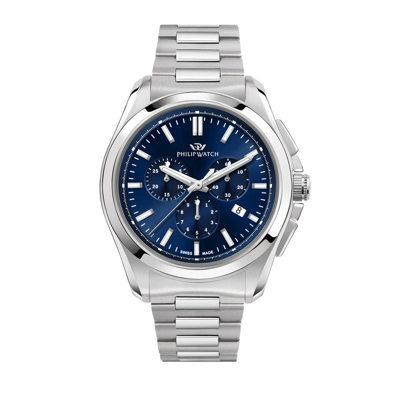 Philip Watch - Amalfi 43mm Blue Dial