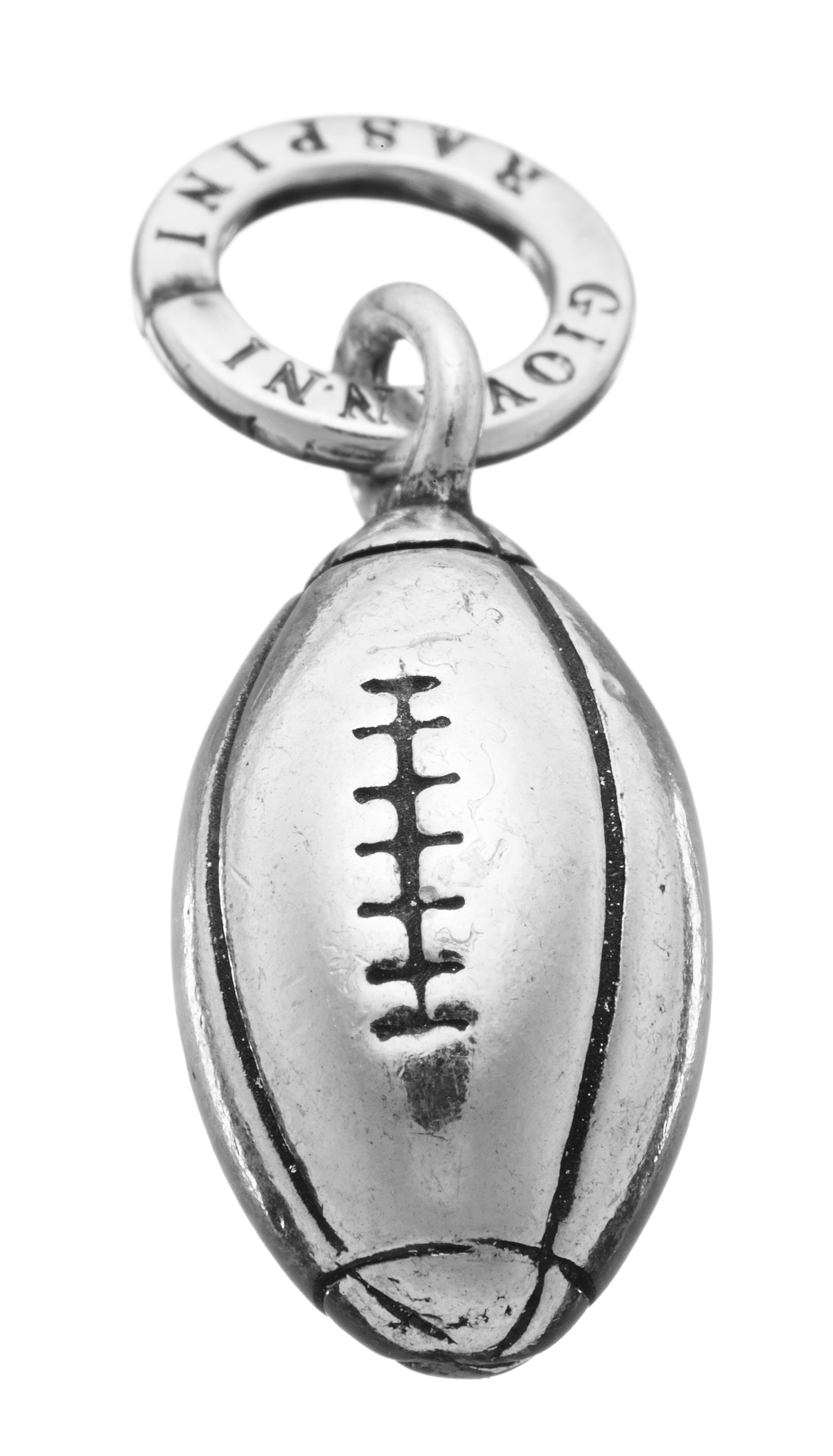 Raspini - Charm Palla Rugby - Argento 925