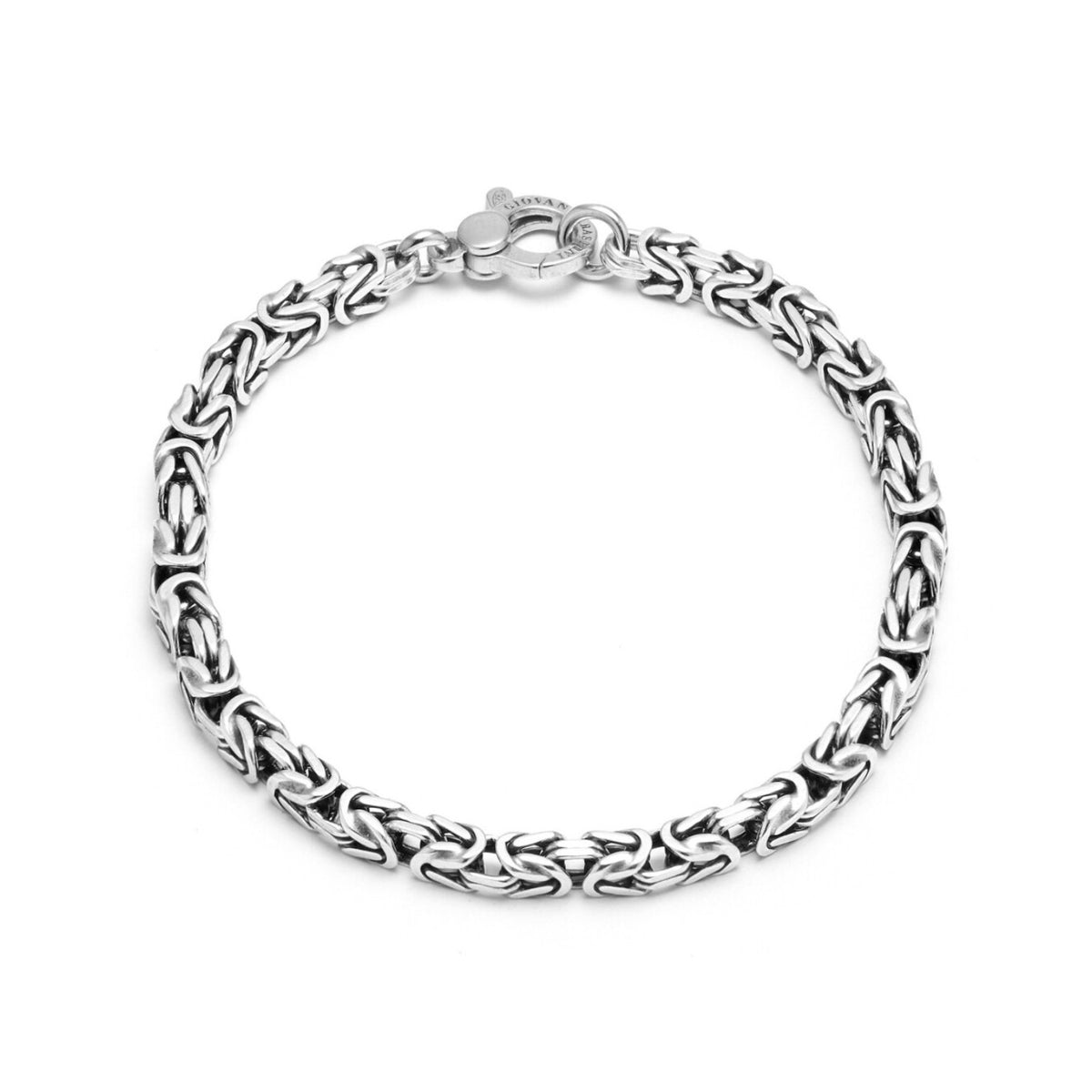 Bracciale Raspini Bizantina Quadra Piccola in argento uomo