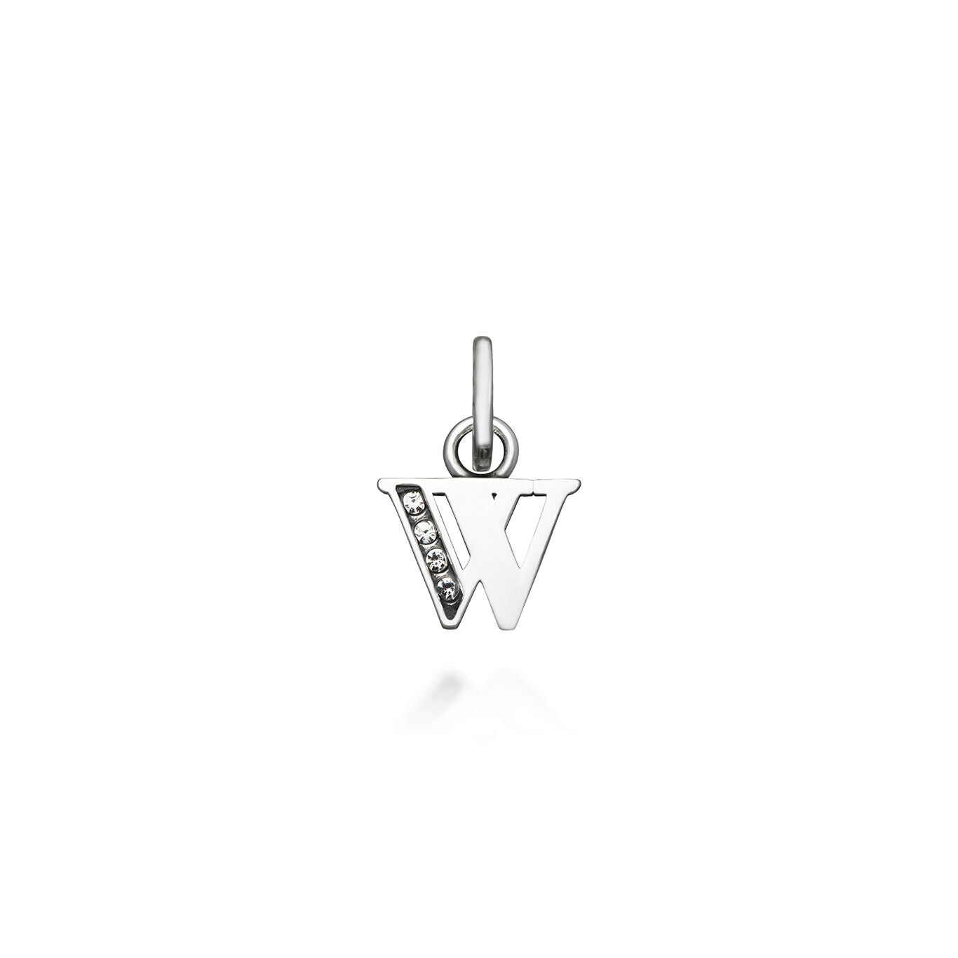 Raspini - Mini Charm "w" Crystal