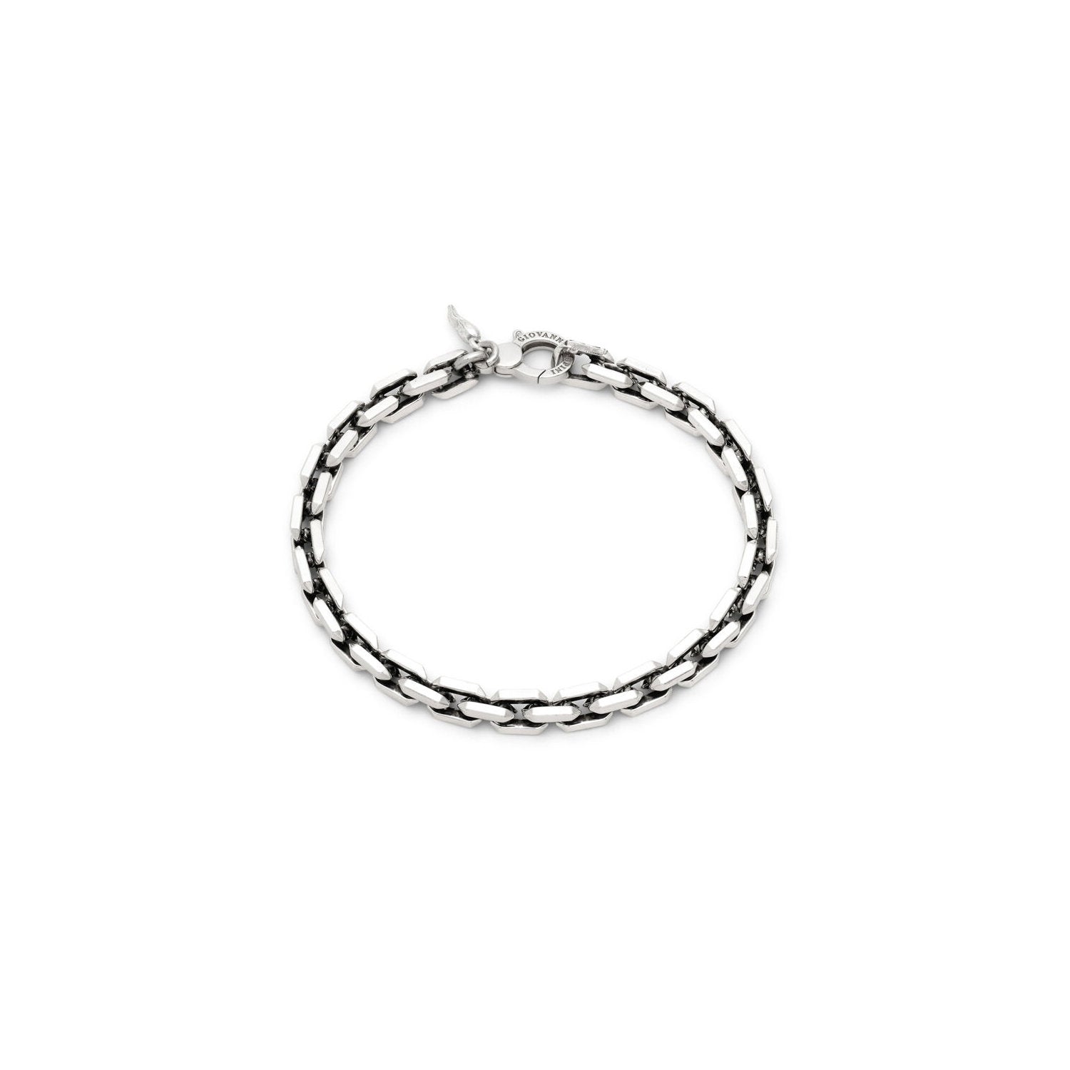 Raspini - Bracciale maglia ottagono argento