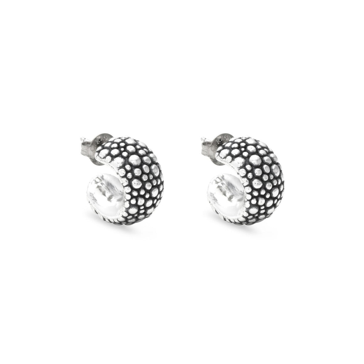 Orecchini Raspini Cerchio Grand Perlage in argento donna