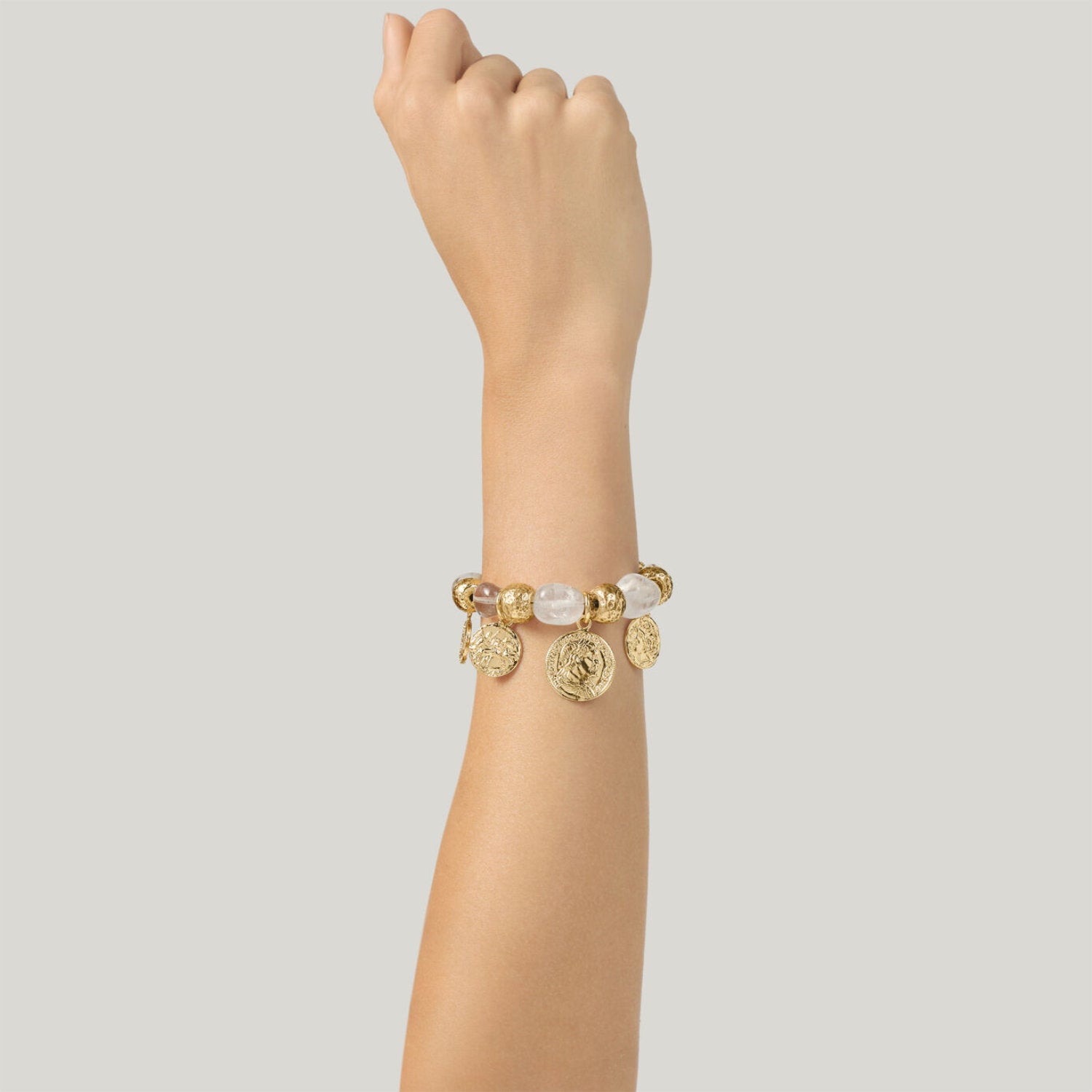 Raspini - Bracciale Crystal Monete Bronzo