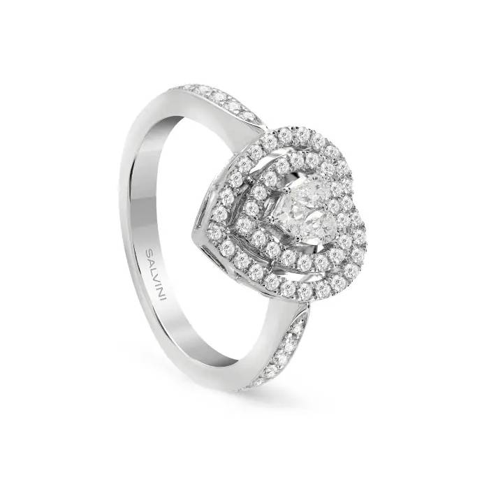 Salvini - Anello Brillanti cuore