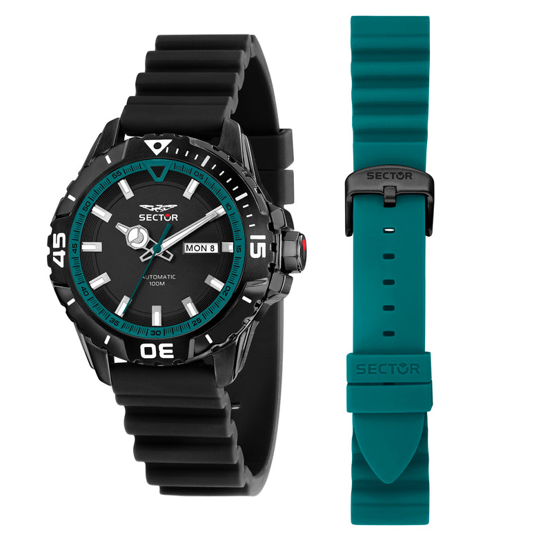 Sector - Legend 43mm Auto Black Dial