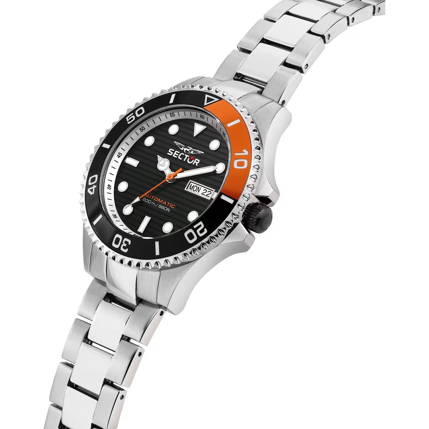 Sector - Orologio 230 Automatico 43mm Black Orange