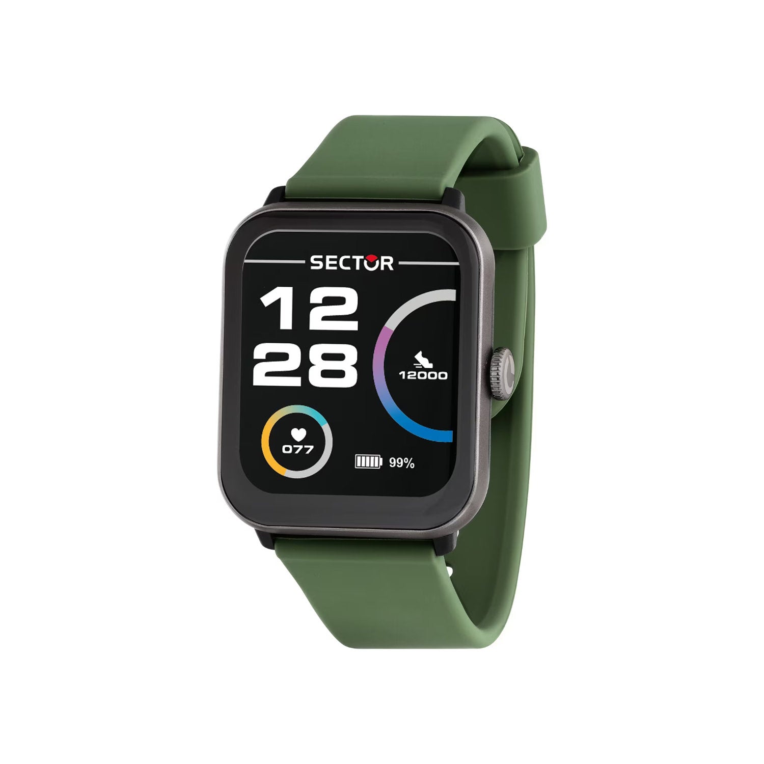 Sector - Smartwatch S-08 44x37mm Green