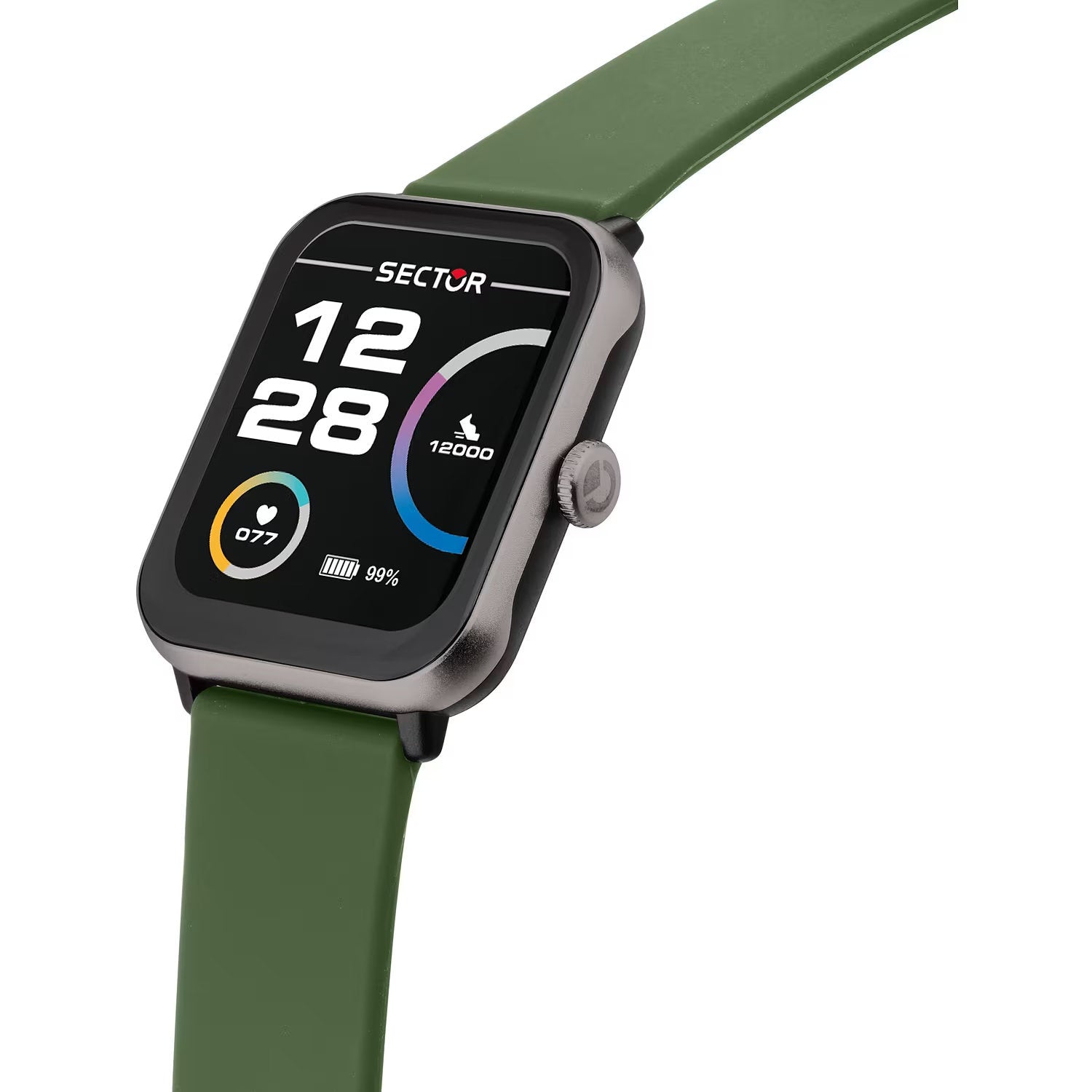 Sector - Smartwatch S-08 44x37mm Green