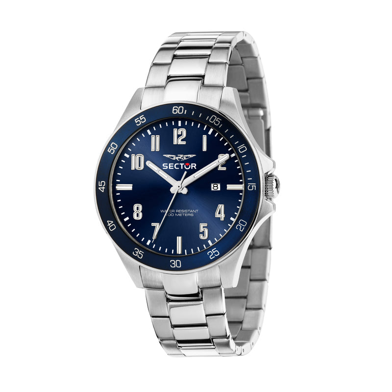 Sector - 230 43mm Blue Dial