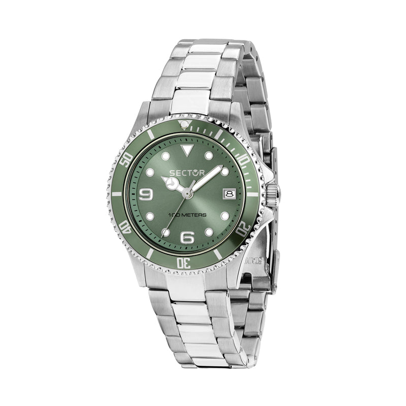 Sector - 230 35mm Light Green Dial