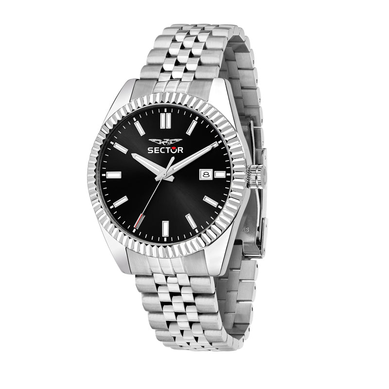 Sector - 240 41mm 3h Black Dial
