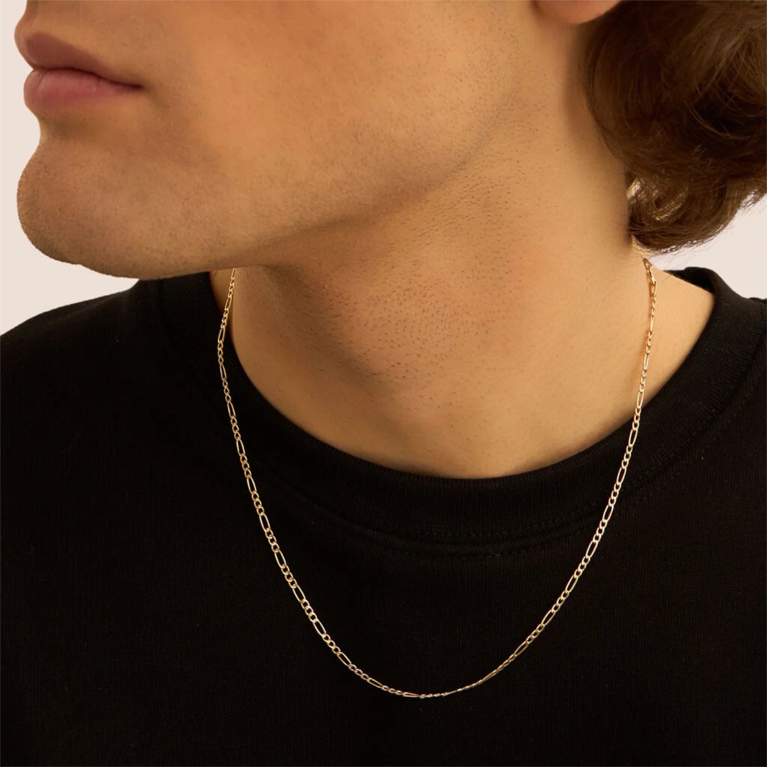 Stroili - Collana Catena Figaro Alternata L'homme Or Oro Giallo