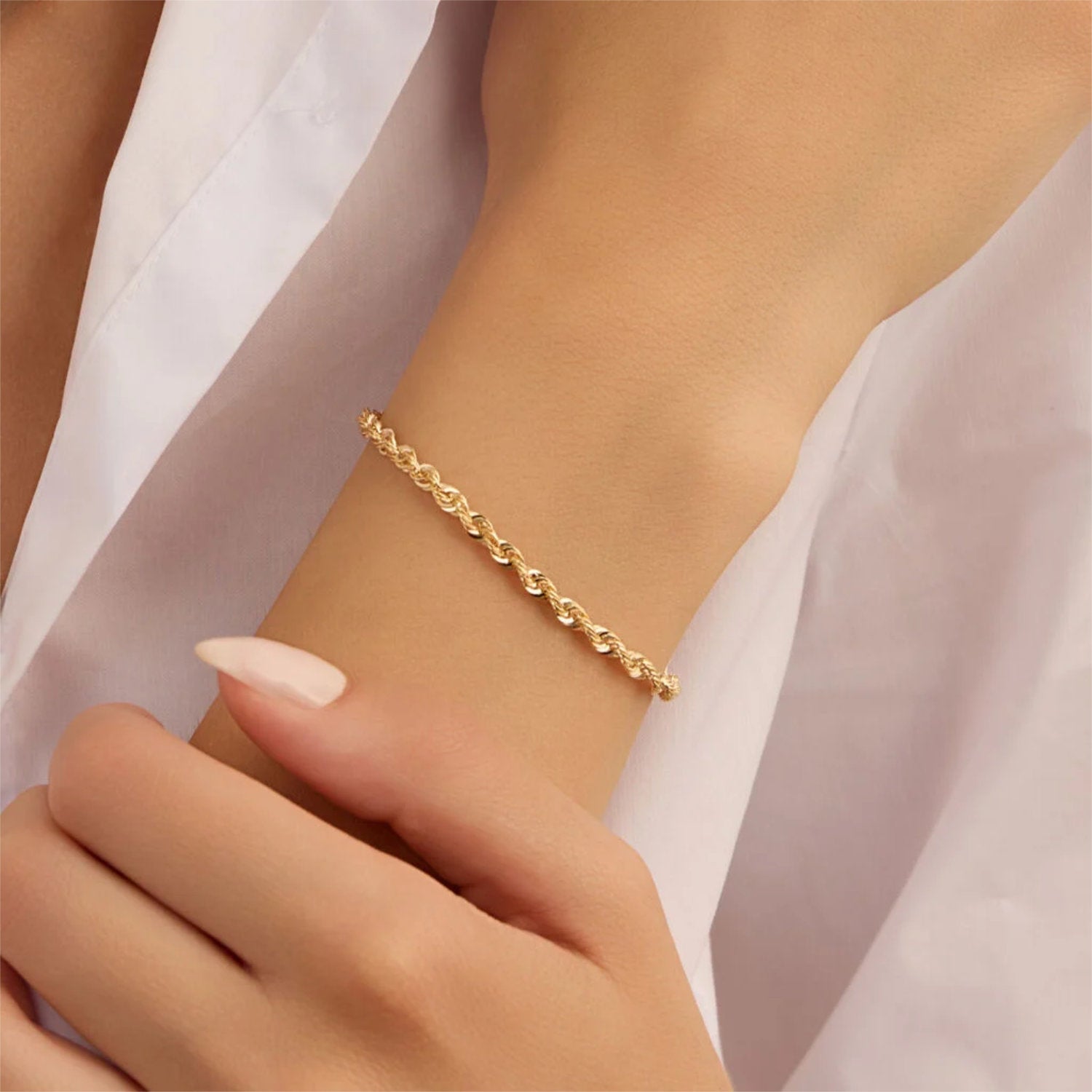 Stroili - Bracciale Catena Corda Colette Oro Giallo