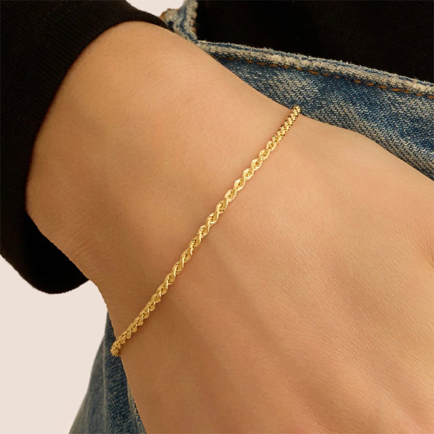 Stroili - Bracciale Catena Corda Colette Oro Giallo