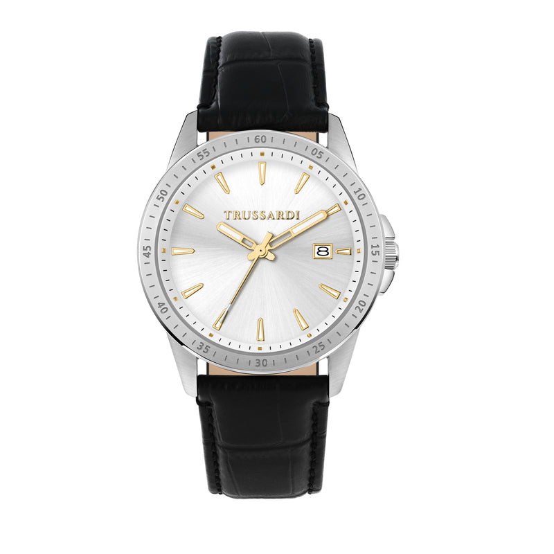Trussardi - T-Hawk 42mm White Silver Dial