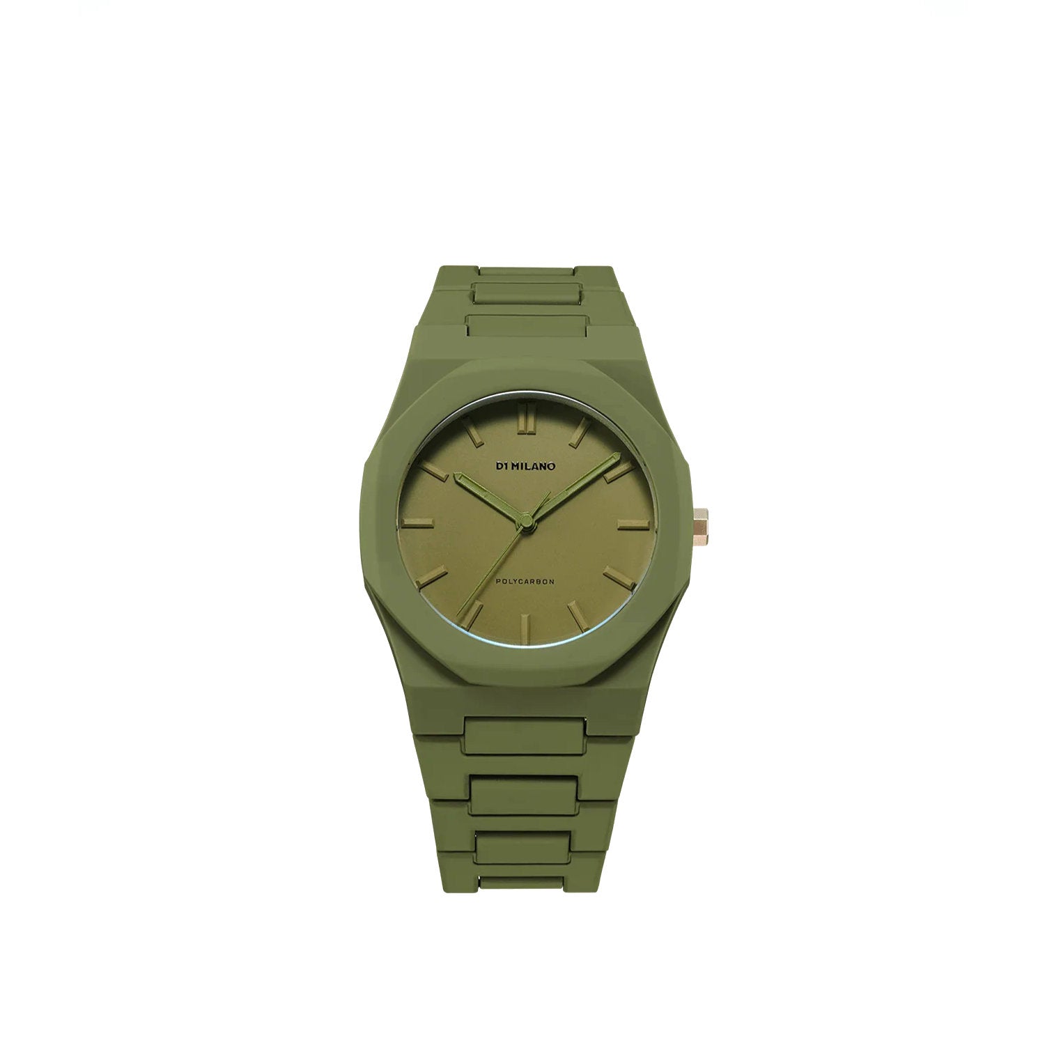 D1 Milano - Orologio Military Green Polycarbon 40,5mm Quarzo
