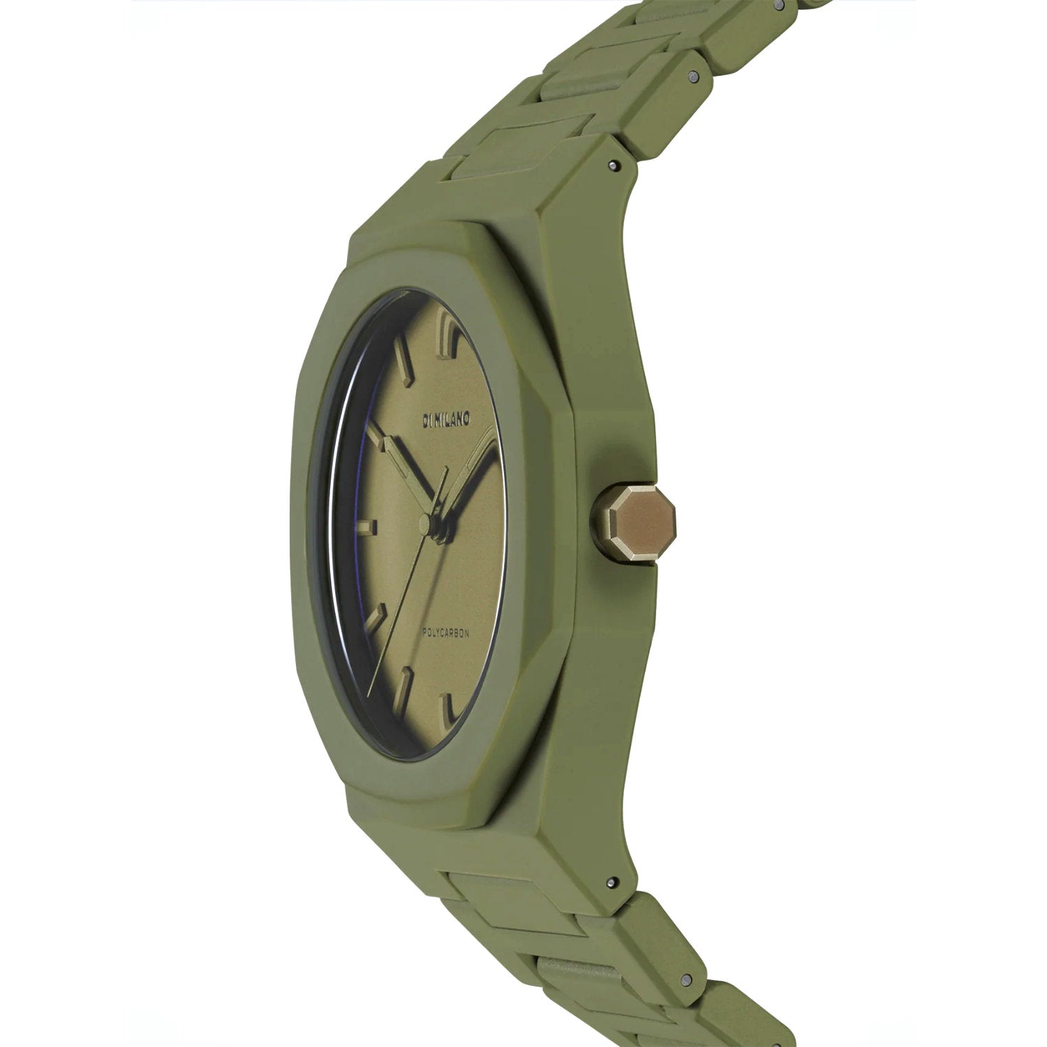 D1 Milano - Orologio Military Green Polycarbon 40,5mm Quarzo