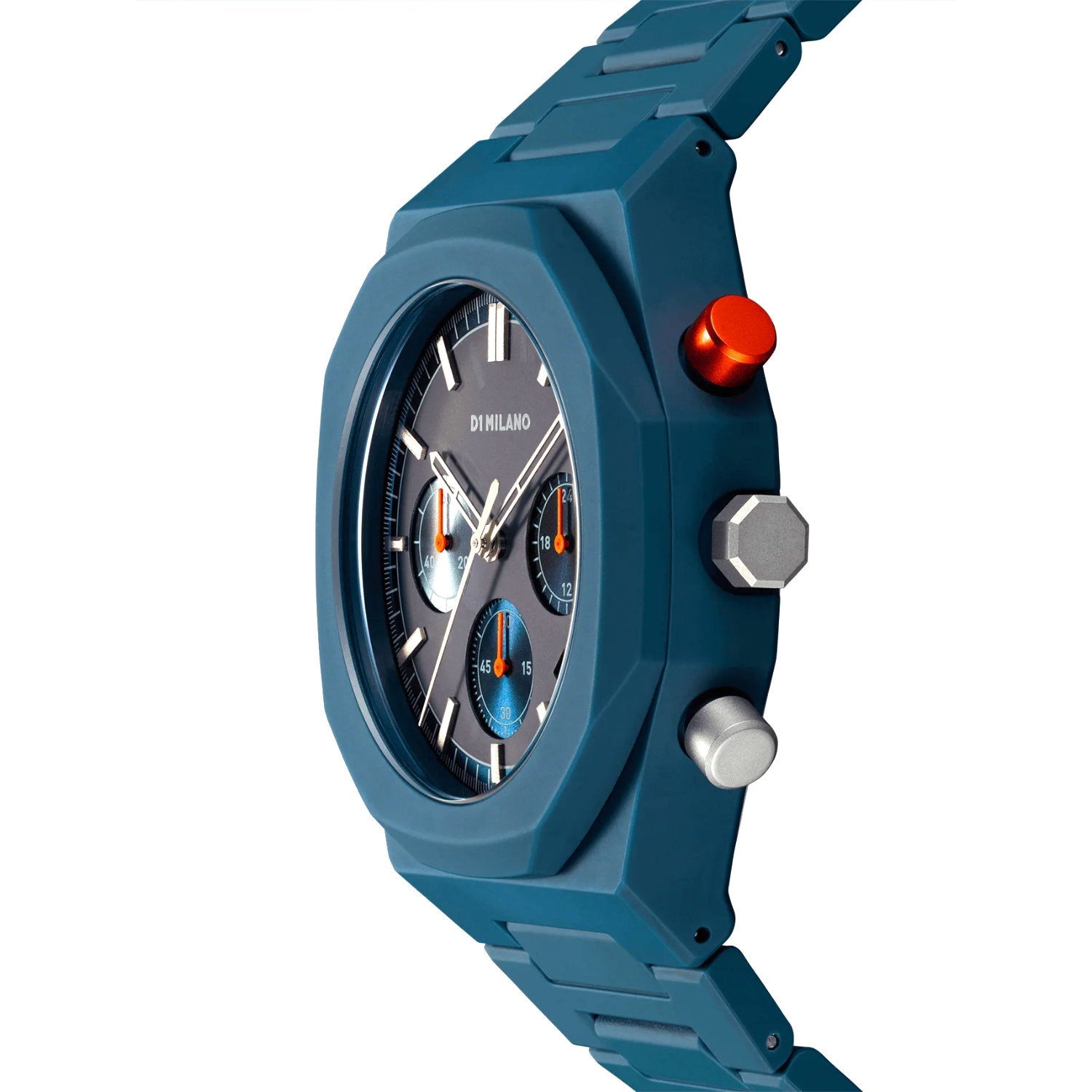 D1 Milano - Orologio Neptune Blue Polychrono 40,5mm Quarzo