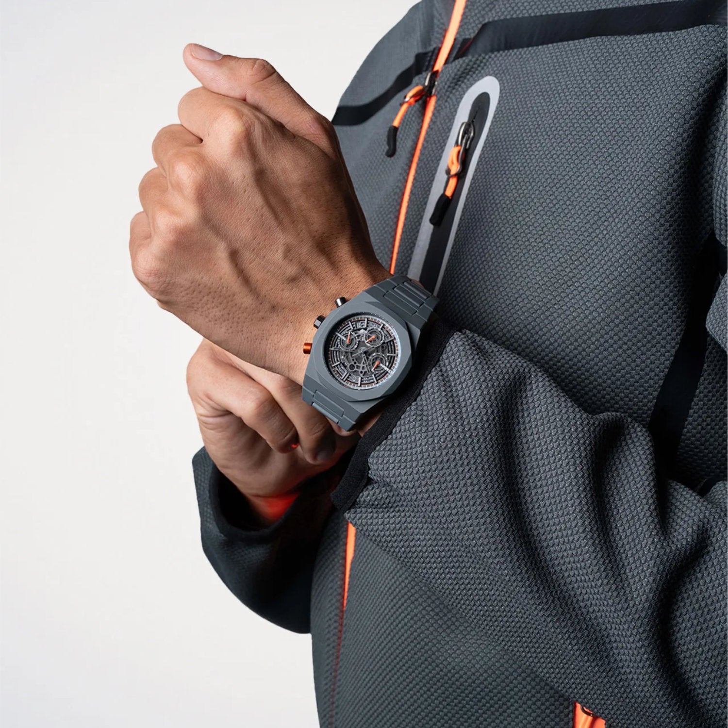 D1 Milano - Orologio Model K Polychrono 410.5mm Quarzo