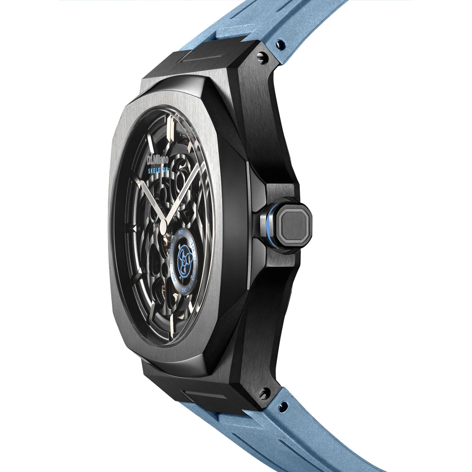 D1 Milano - OrologioSkeleton 41,5 mm Ocean Pulse Gun Meccanico