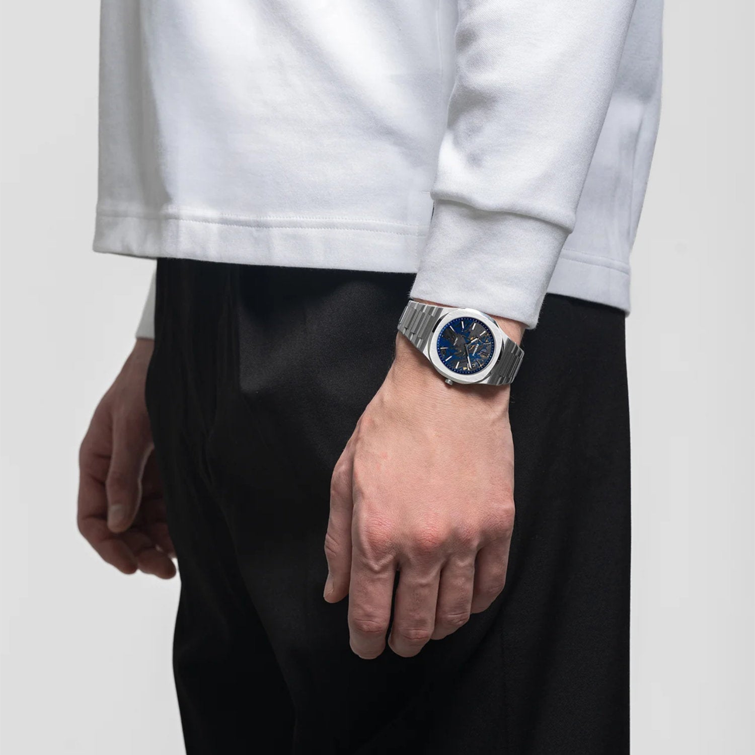 D1 Milano - Orologio Carbon Reef Ultra Thin 39mm Quarzo