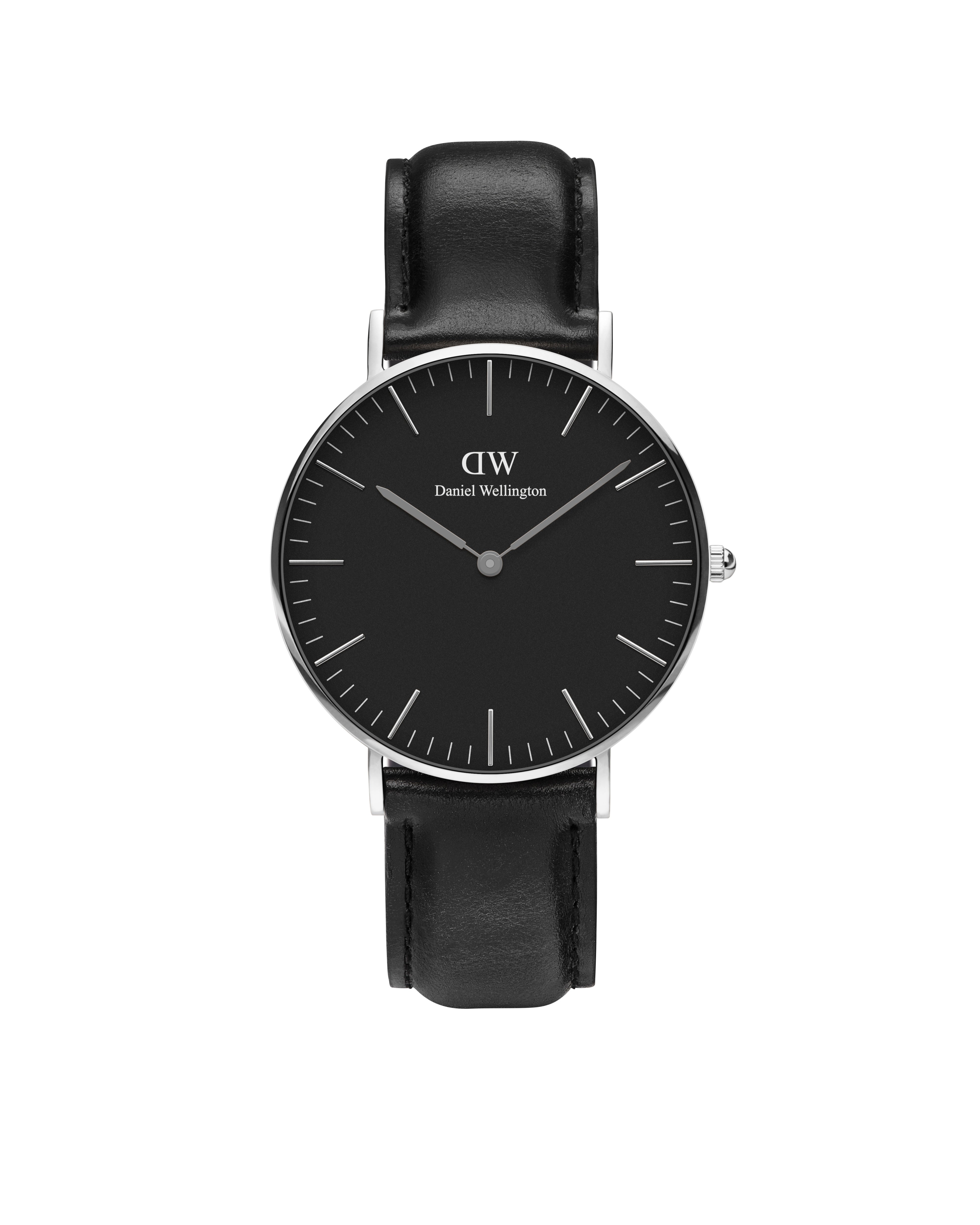 Daniel Wellington - Orologio Classic Sheffield 36mm Black Silver Quarzo