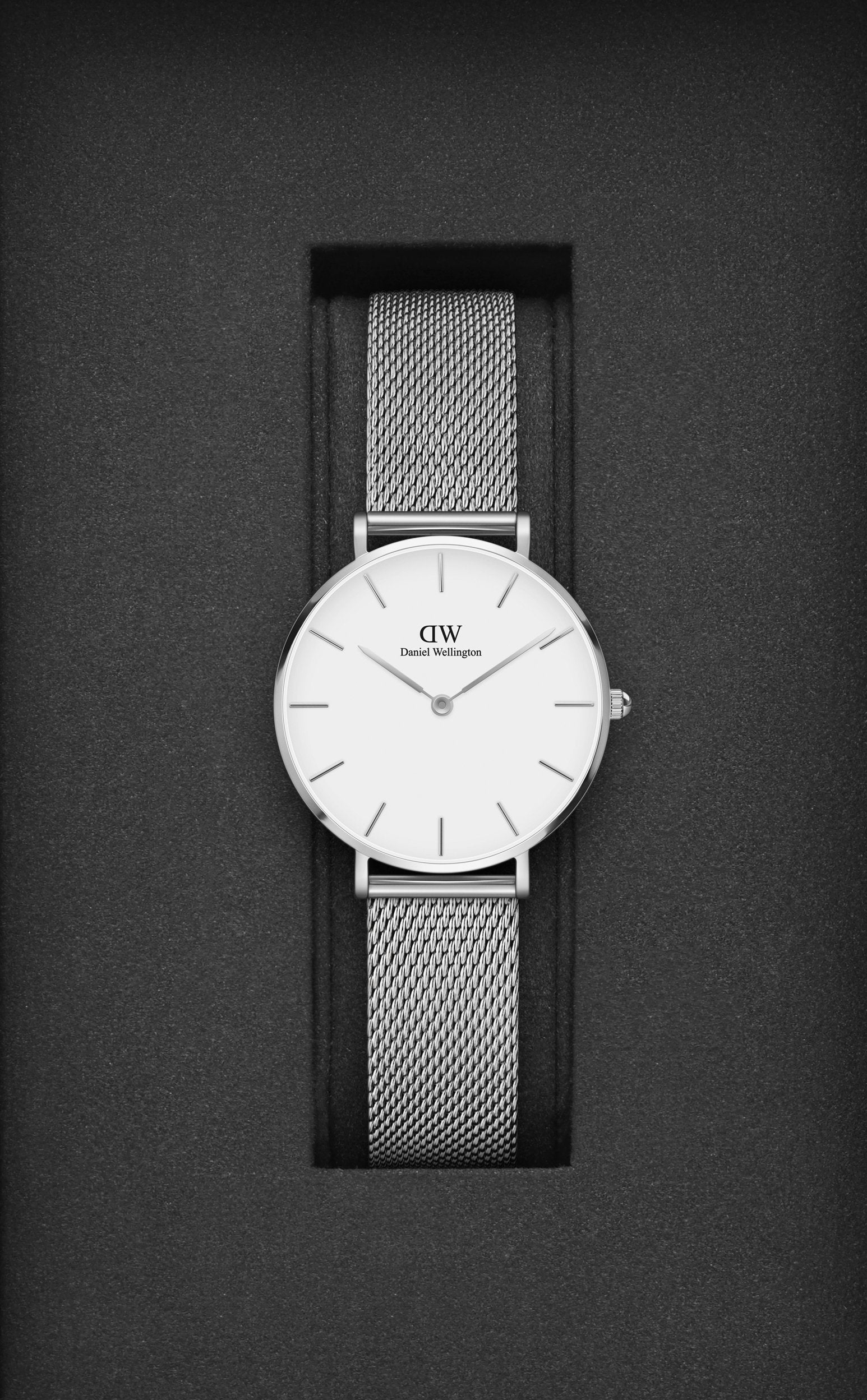 Daniel Wellington - Orologio Petite Sterling 32mm White
