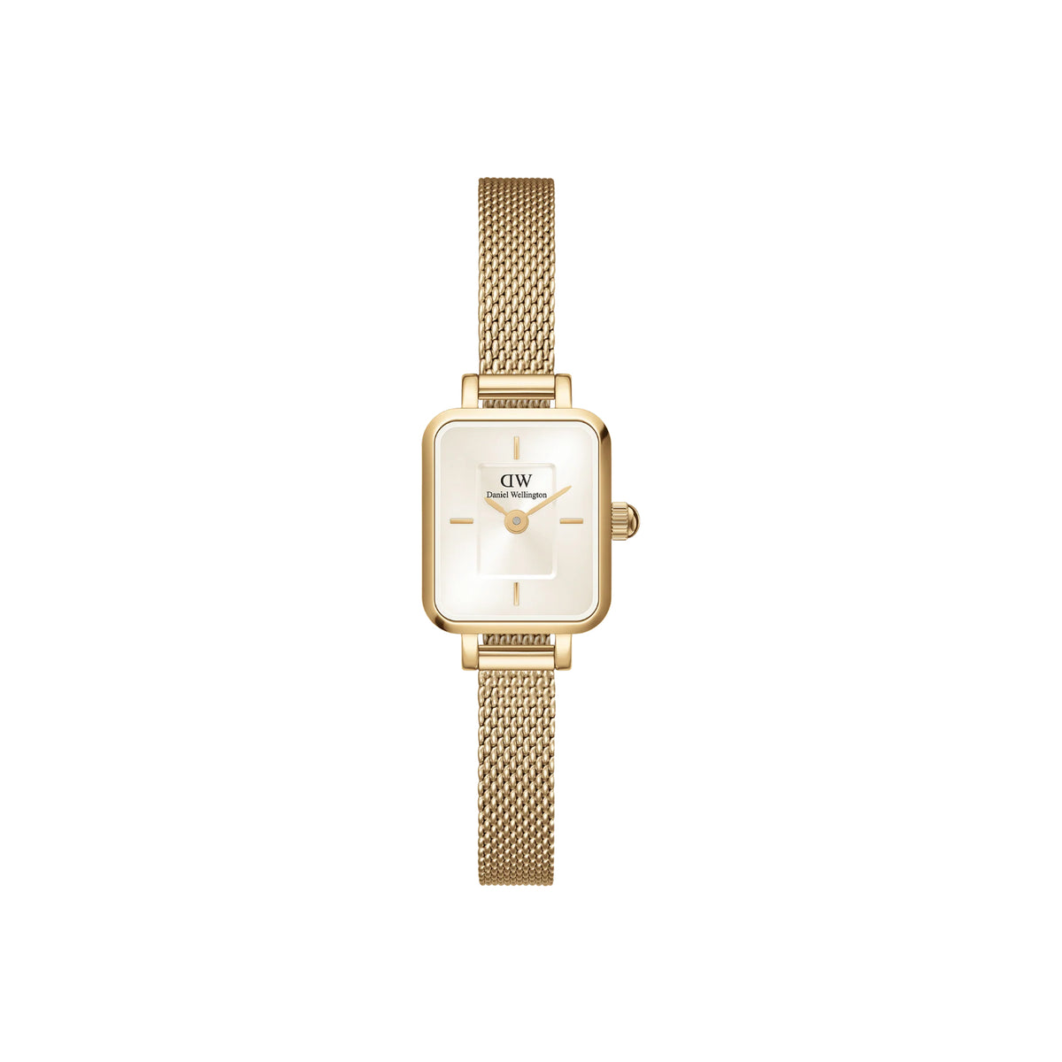 Daniel Wellington - Orologio Quadro Mini Evergold G 15x18 Champagne
