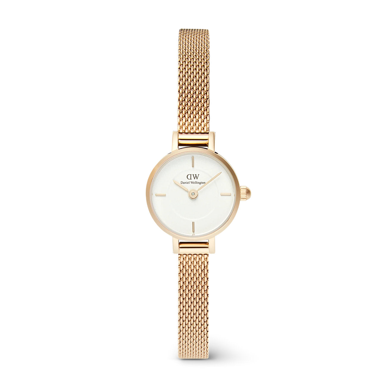 Daniel Wellington - Orologio Petite Mini 19mm Evergold White