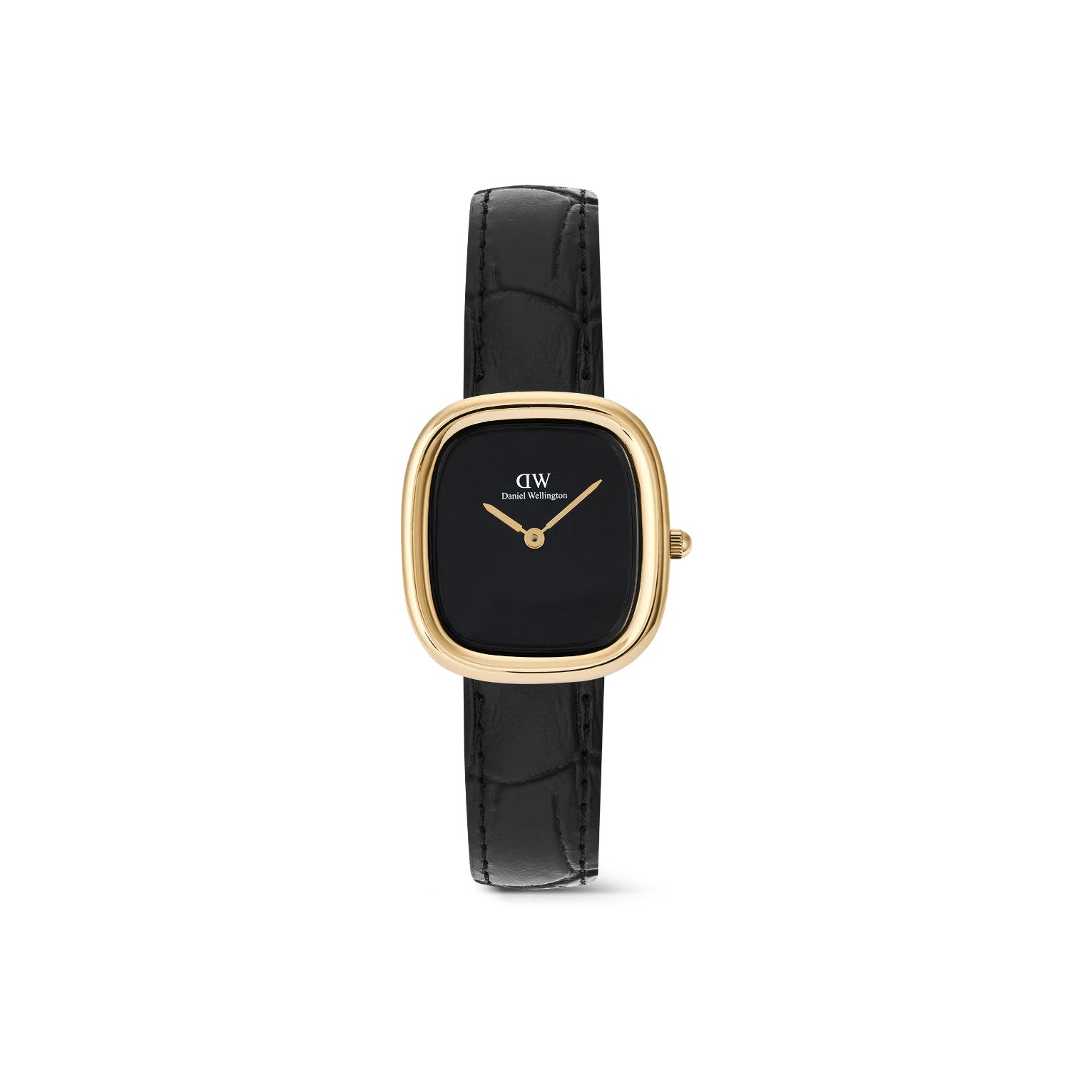 Daniel Wellington - Orologio Margot Reading Onyx 24x26mm Ceramic Gold Quarzo