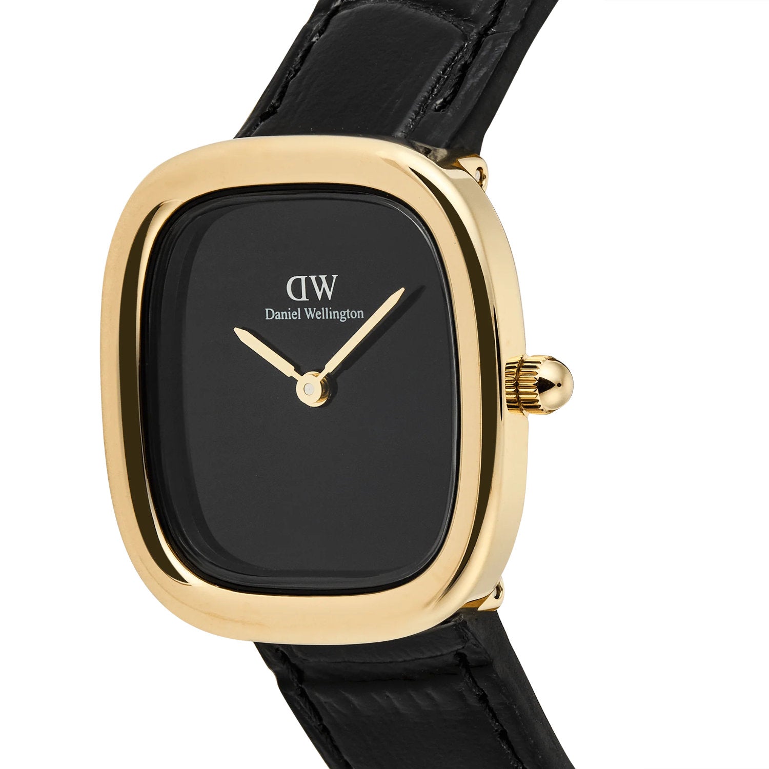 Daniel Wellington - Orologio Margot Reading Onyx 24x26mm Ceramic Gold Quarzo