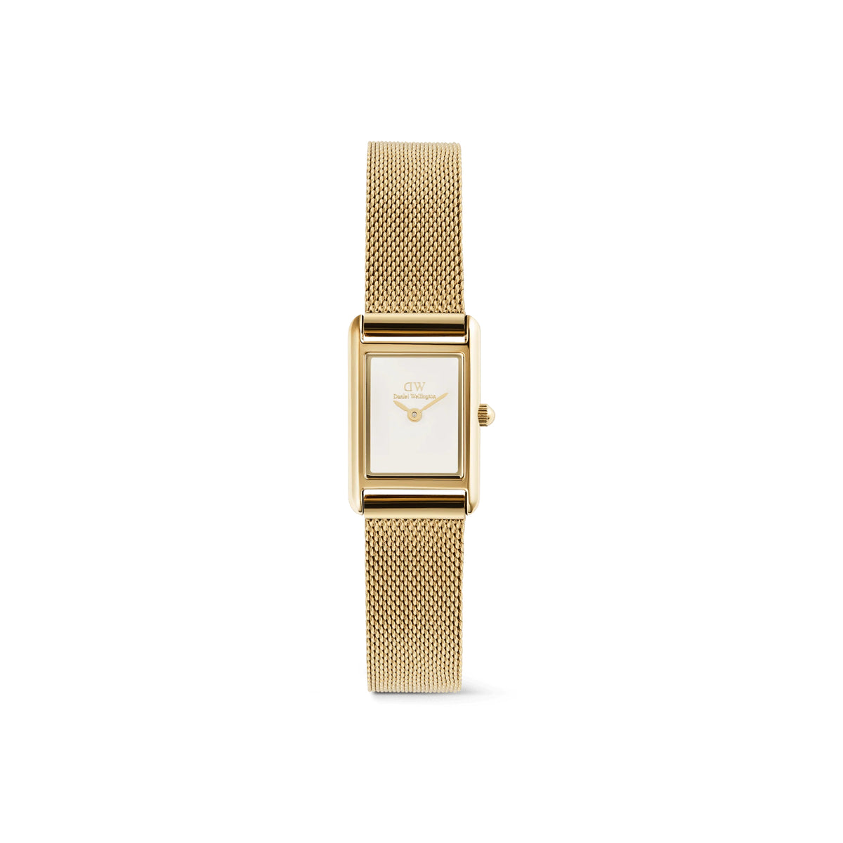 Daniel Wellington - Orologio Bound Mini 17x26 Evergold Bianco