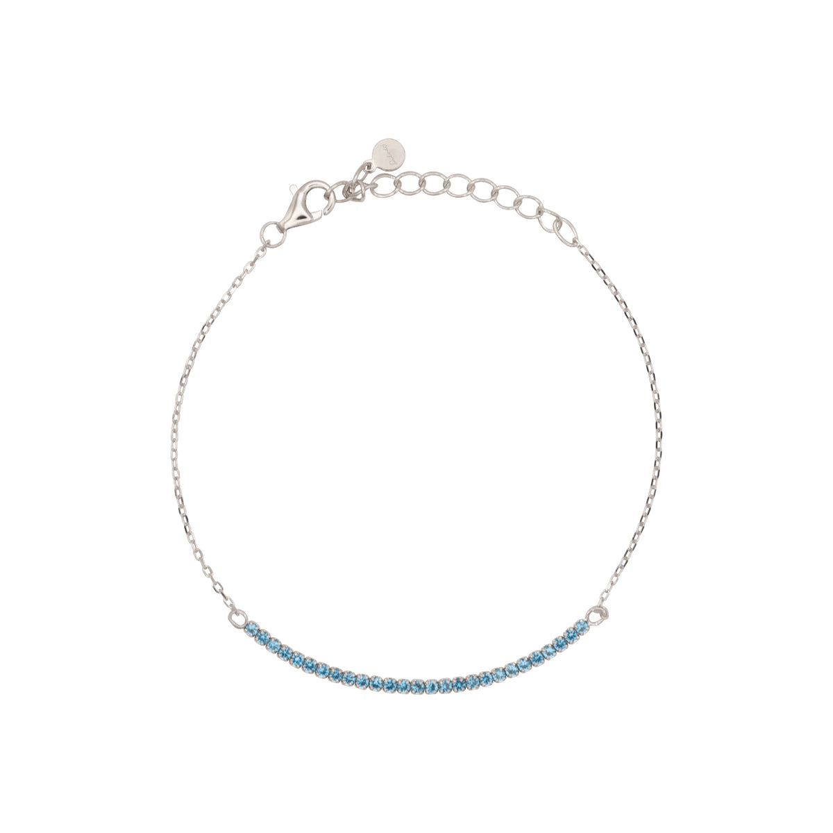 Bracciale Dilvdò half light in argento turchese