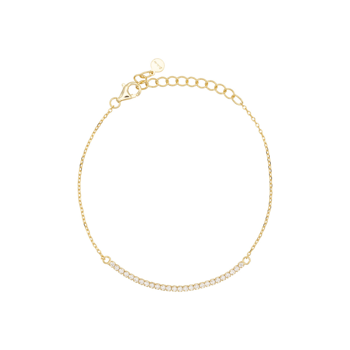 Bracciale Dilvdò half light in argento oro