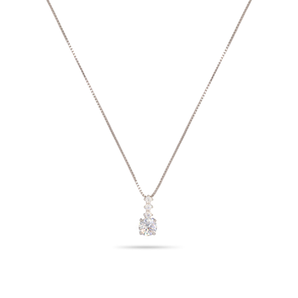 Collana Dilvdò pendente punto luce in argento